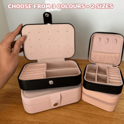 BeautifyBling Small Jewelry Travel Case